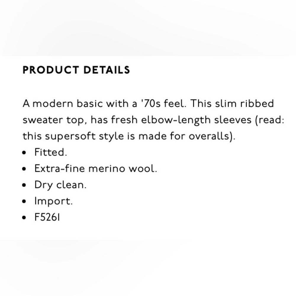 MADEWELL Ribbed Sweater - Picture 6 of 8